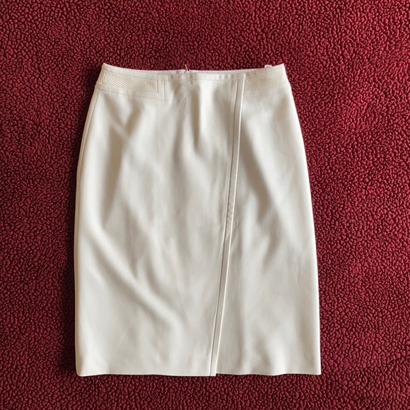 Hugo Boss Dresses & Skirts - HUGO BOSS IVORY PENCIL SKIRT